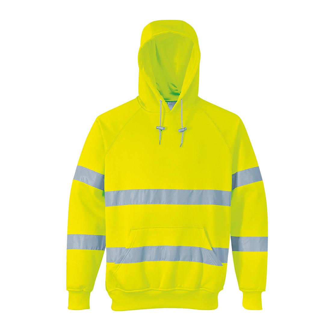 HI-VIS HOODED SWEATSHIRT